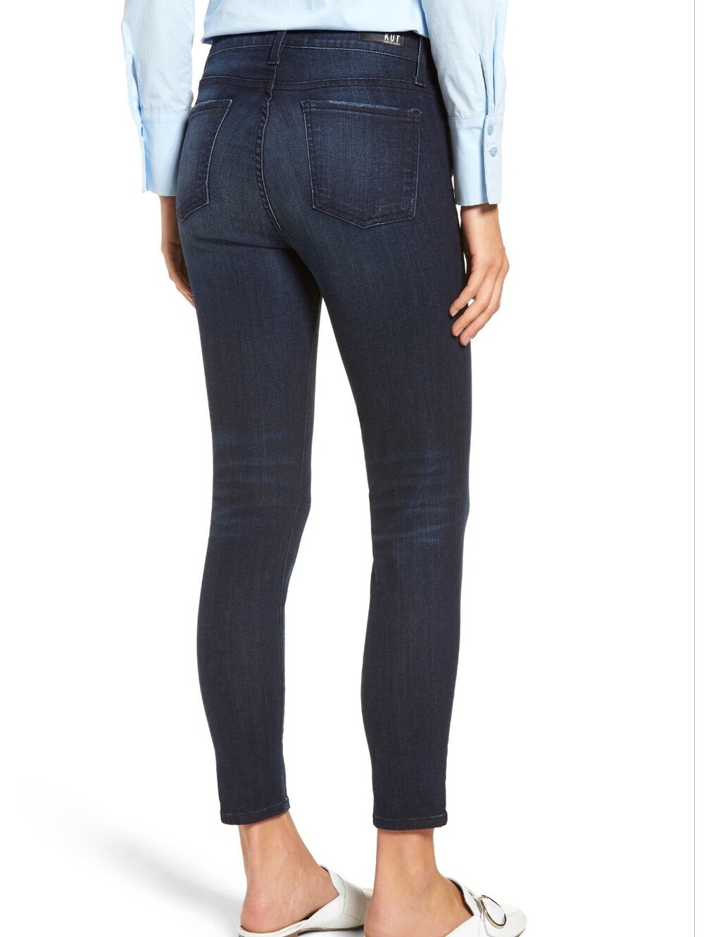 Kut From The Kloth Donna High Waist Ankle Skinny Jeans 8P